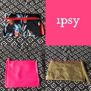 Lot of Ipsy bags with Rebecca Minkoff floral